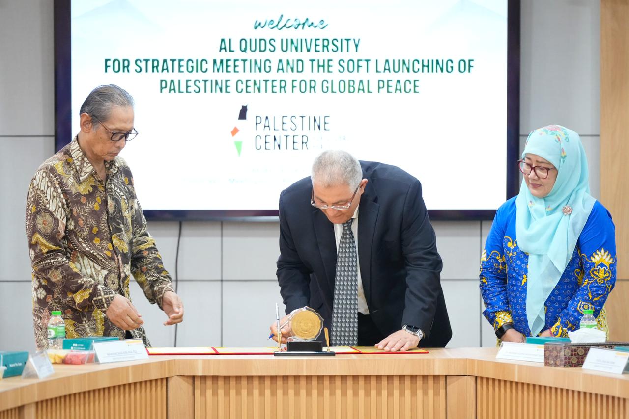 Muhammadiyah–Al-Quds University Sepakati MoU, Perkuat Solidaritas Akademik untuk Palestina