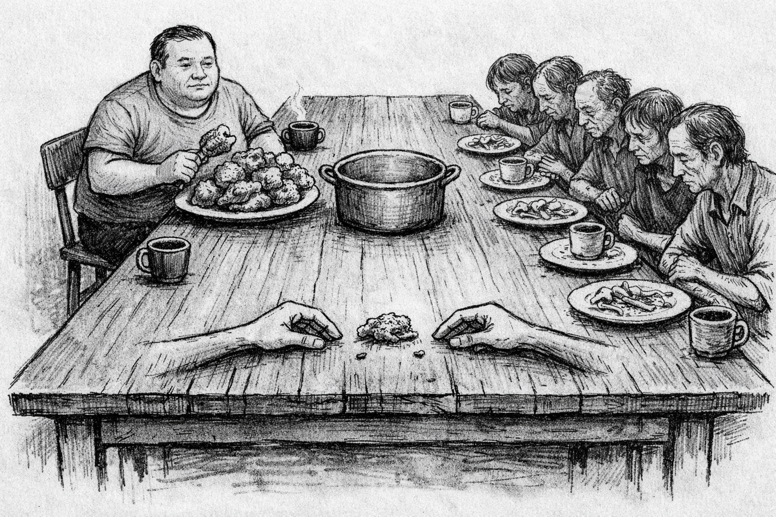 Jika Ayamnya Cukup, Mengapa yang Kenyang Selalu Orang yang Sama?