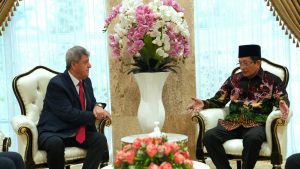 Menag Nasaruddin Umar Terima Kunjungan Dubes Palestina, Tegaskan Komitmen dan Dukungan Indonesia