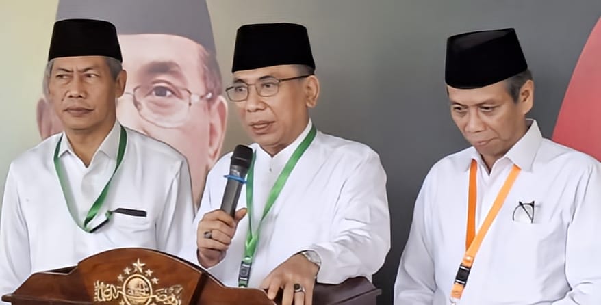 Presiden Prabowo, Rais Aam PBNU dan Gus Ipul Absen di Puncak Harlah ke-100 NU, Gus Yahya Berikan Alasannya