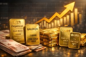 Harga Emas di Pegadaian Naik Signifikan Selasa 13 Januari 2026