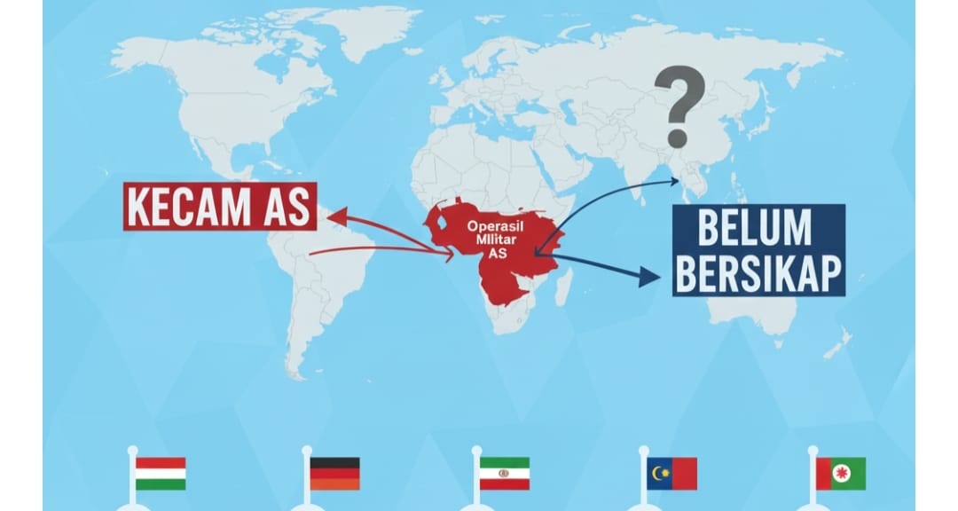 Negara-Negara Muslim Terbelah Sikapi Operasi Militer AS di Venezuela
