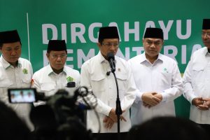 Menag Nasaruddin Umar Minta Para ASN Kemenag Mewarnai Substansi AI dengan Nilai Keagamaan