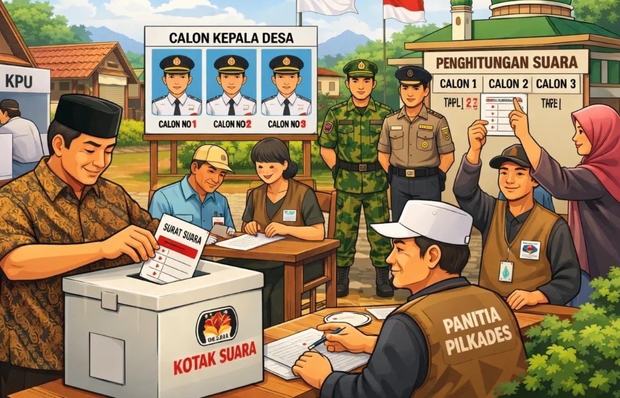 80 Desa di Sidoarjo Bakal Gelar Pilkades Serentak, Desa di Kecamatan Candi yang Terbanyak