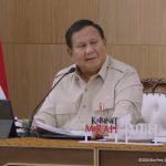 Presiden RI Prabowo Subianto saat Taklimat Awal Tahun, Selasa (6/1/2026). (Foto: Tangkapan layar setpres)