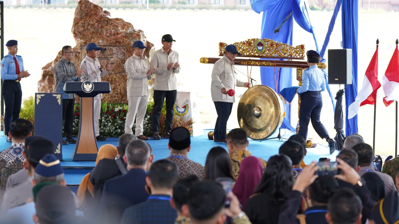 Presiden Prabowo Resmikan SMA Taruna Nusantara Malang, Siap Cetak Kader Patriotik
