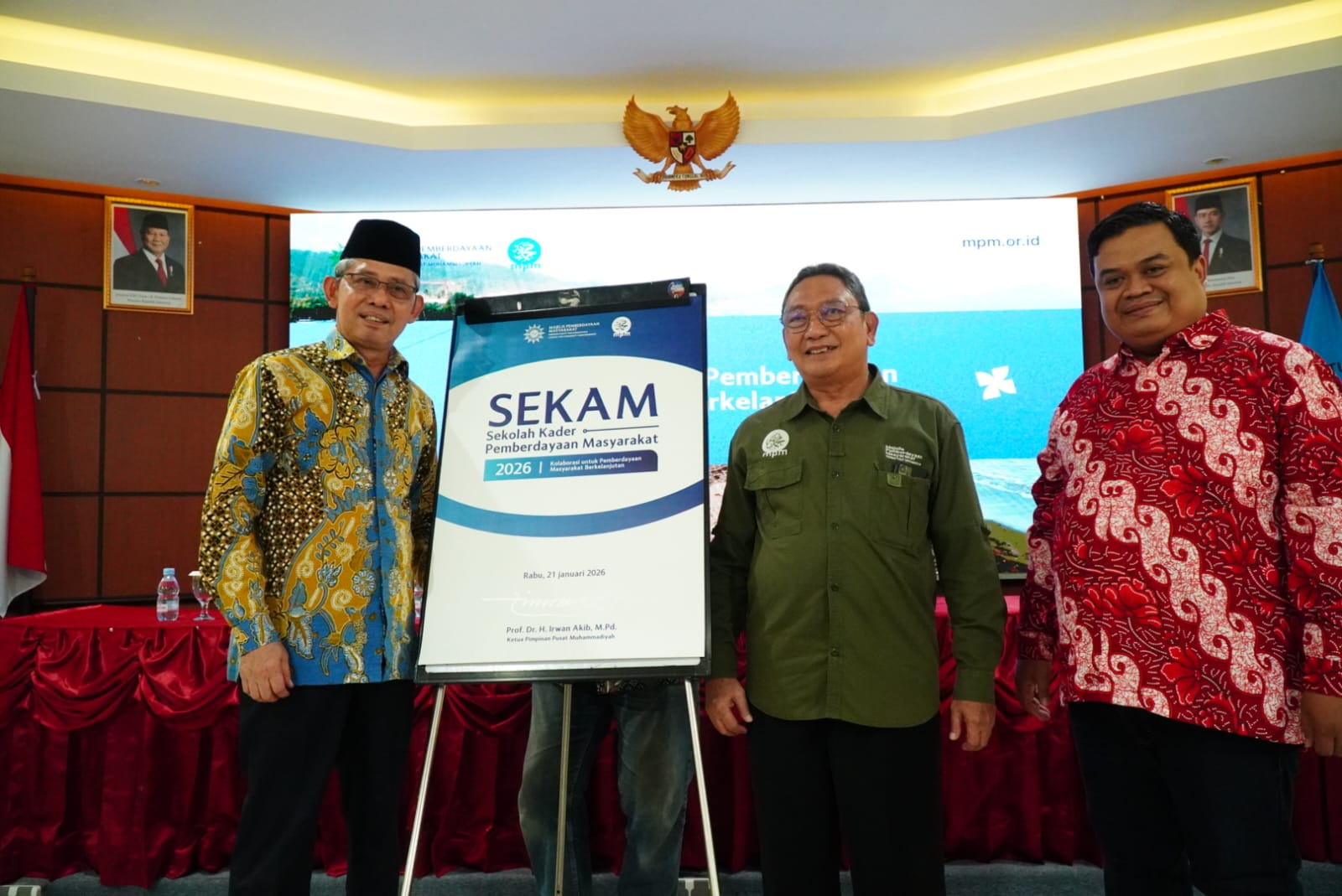 Cetak Kader Pemberdaya Lewat SEKAM, Irwan Akib: Tidak Cuma Datang, Memberi, Lalu Pergi