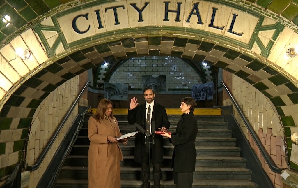 Dilantik sebagai Wali Kota New York, Zohran Mamdani Disumpah menggunakan Al-Quran Bersejarah