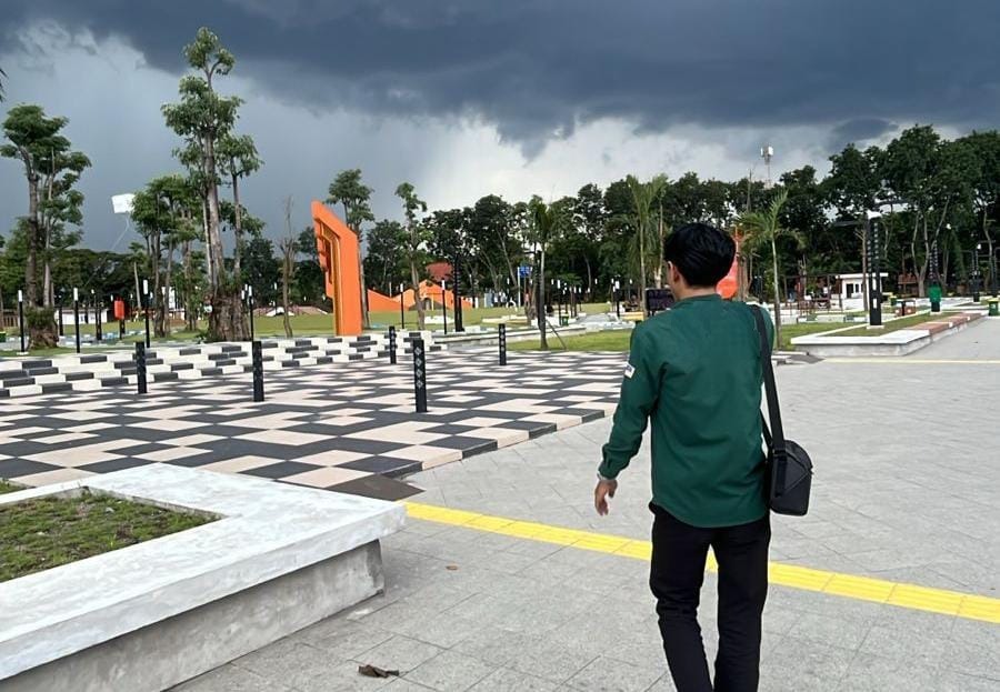 Baru Dibuka Sudah Ada Laporan Kerusakan Fasilitas, Masyarakat Diimbau Ikut Jaga dan Rawat Alun-alun