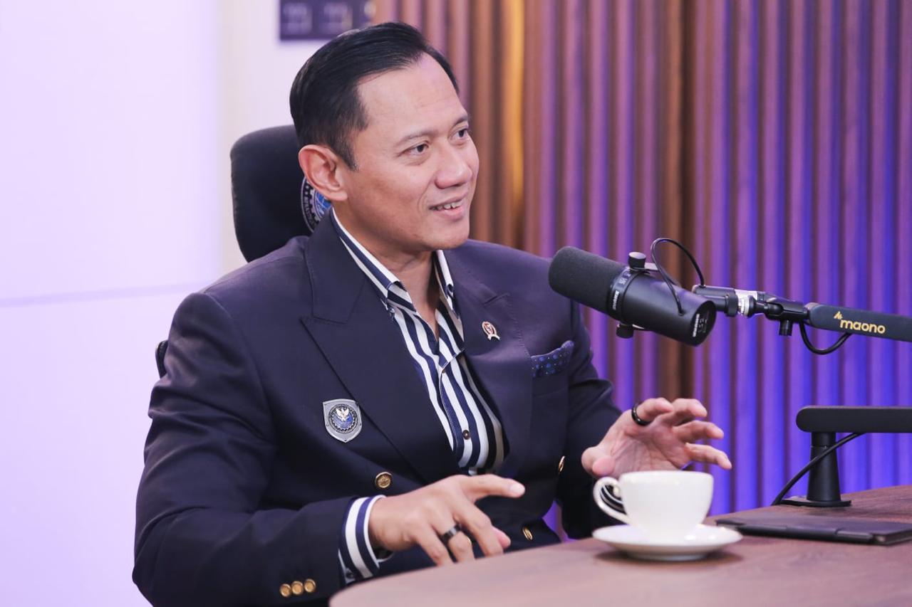 Luncurkan Podcast InfraMe, Menko AHY Tekankan Komunikasi Partisipatif untuk Pembangunan Nasional