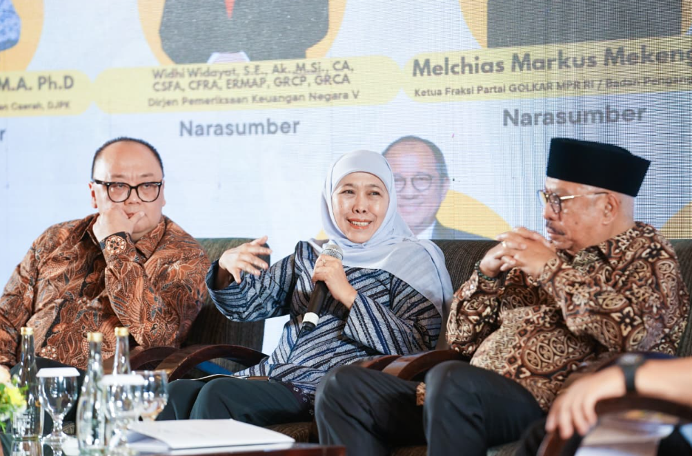 Jadi Pembicara MPR, Gubernur Khofifah Tunda Hadir di Sidang Dana Hibah