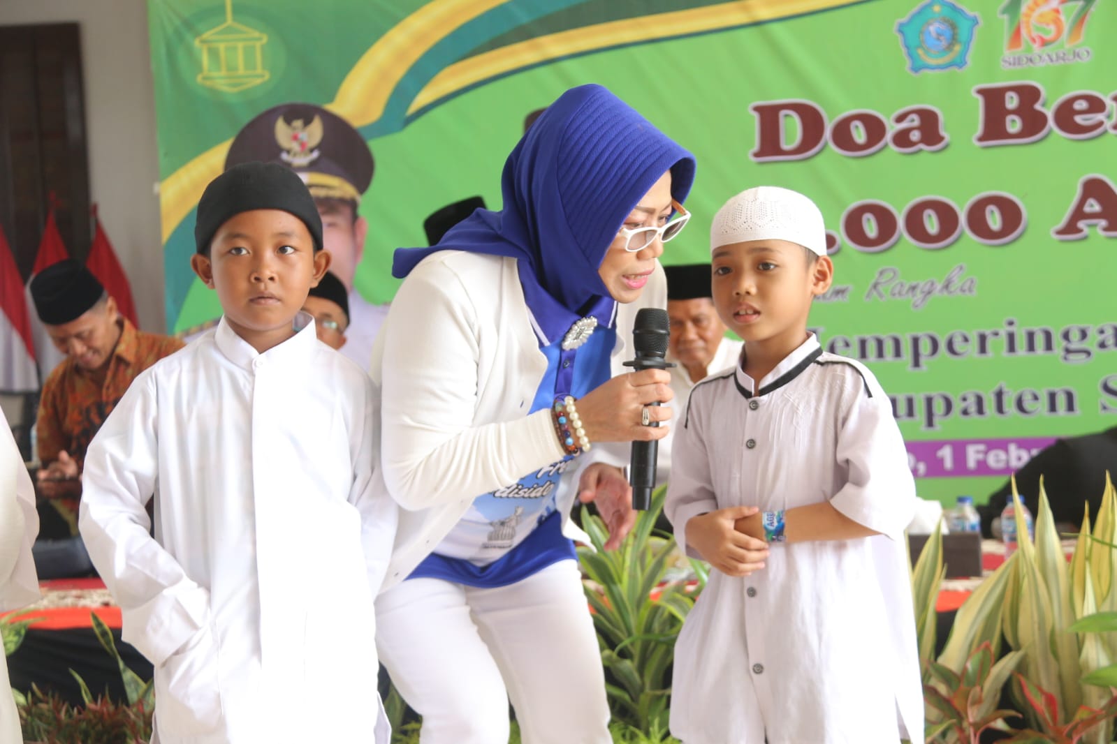 Doa Bersama 1.000 Anak Yatim di Hari Jadi ke-167 Sidoarjo, Sekda: Jangan Sampai Ada Anak yang Tidak Sekolah
