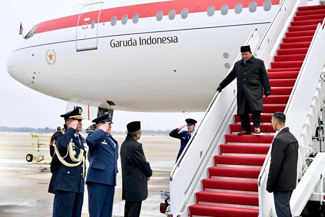 Prabowo Landing di AS, Diplomasi dengan Trump Dimulai