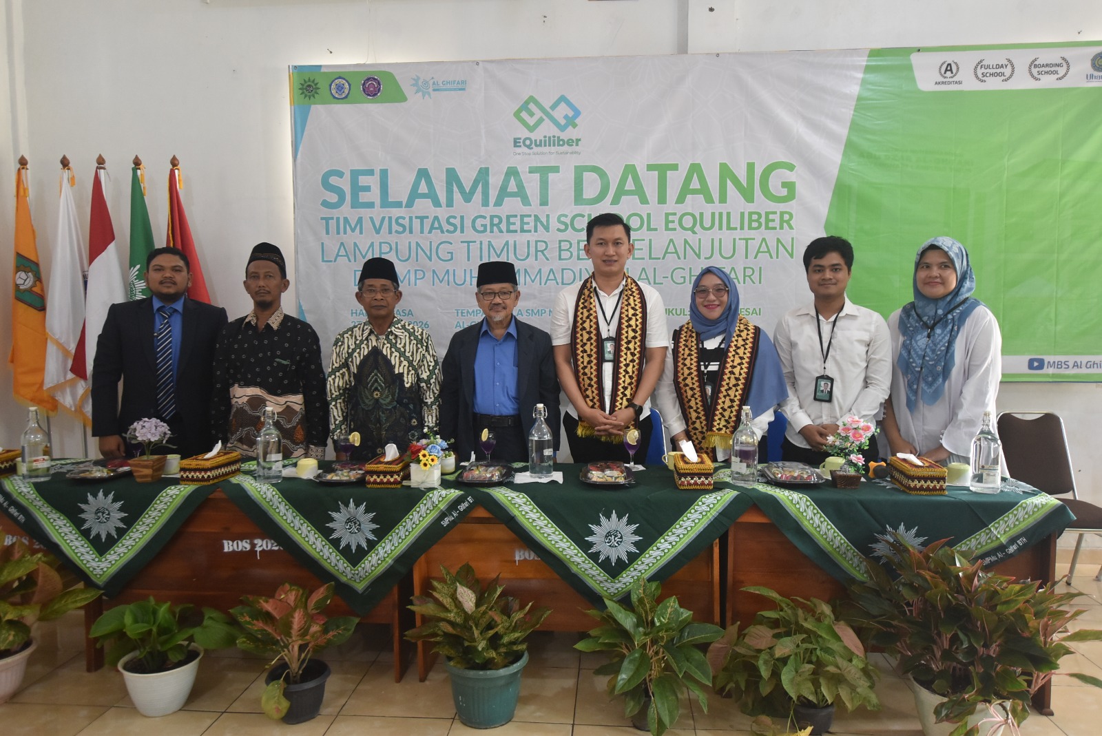 Asesmen Green School, SMP Muhammadiyah Al Ghifari Komitmen Bangun Ekosistem Sekolah Hijau