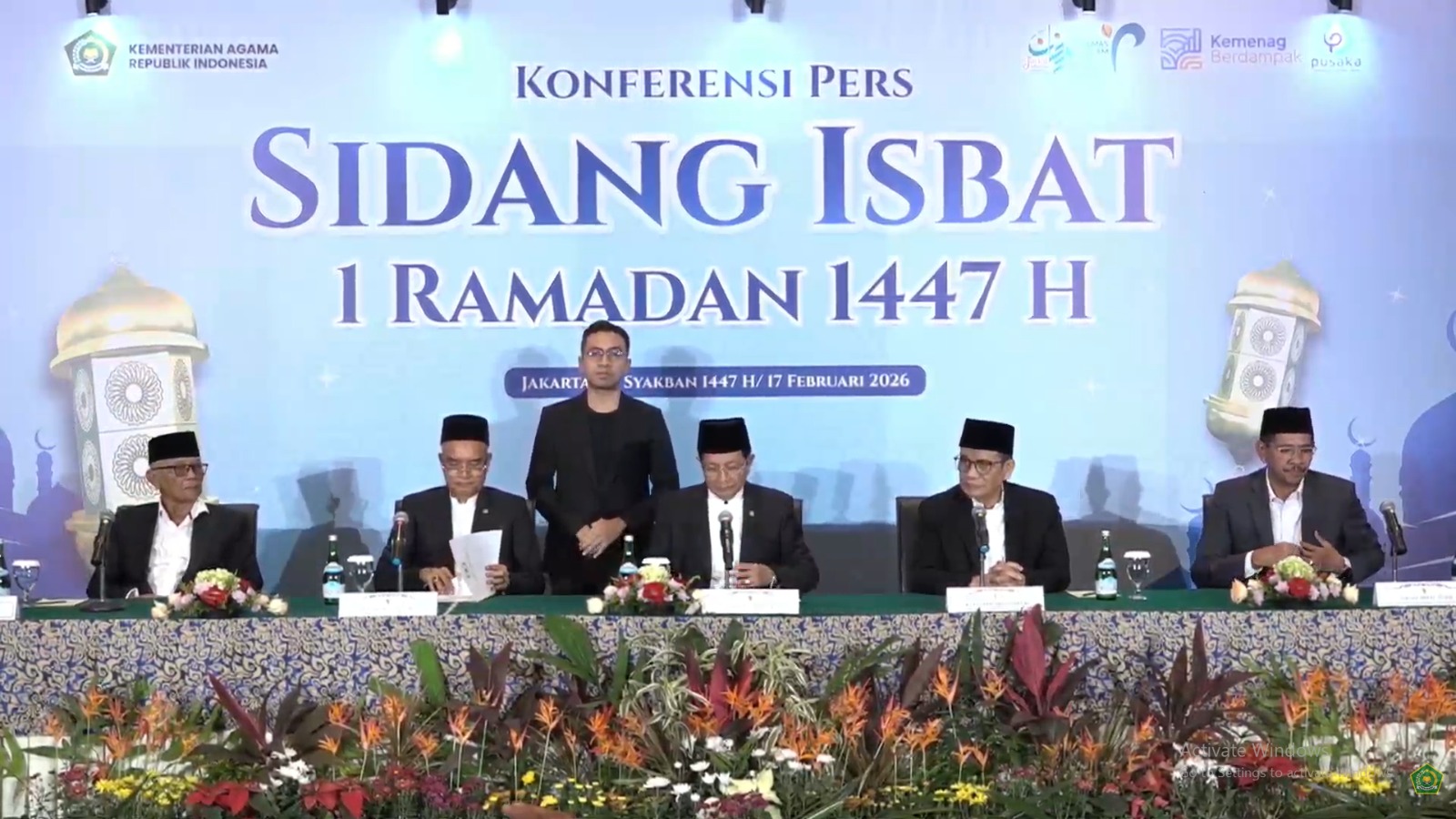 Hasil Sidang Isbat: 1 Ramadan 1447 Hijriah Jatuh Kamis 19 Februari 2026