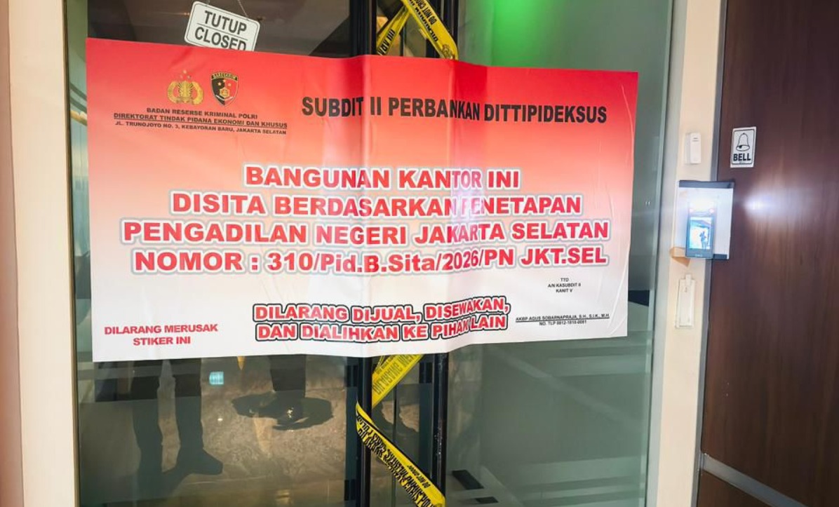 Bareskrim Sita Tiga Kantor dan Satu Ruko PT DSI, Terkait Kasus Fraud Rp2,4 Triliun