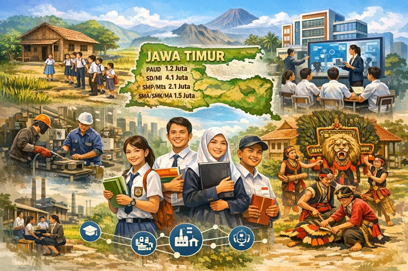 Membangun Pendidikan Maju dan Berkualitas di Jawa Timur