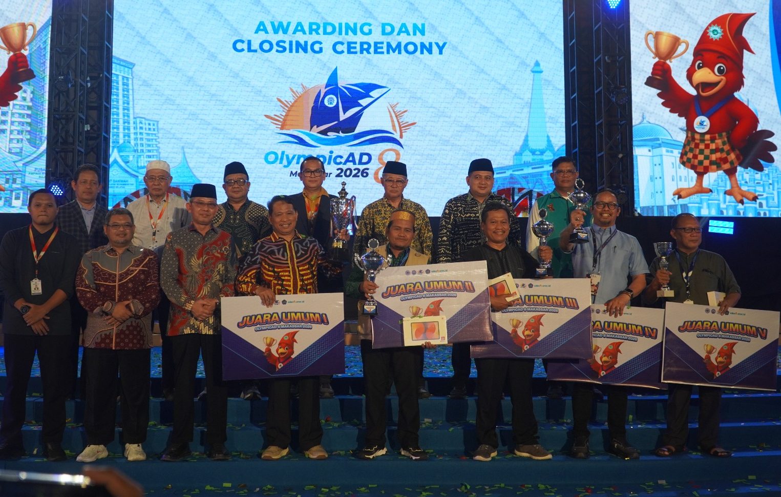 DIY Jadi Juara Umum OlympicAD VIII 2026 di Makassar, Ditempel Jateng dan Jatim