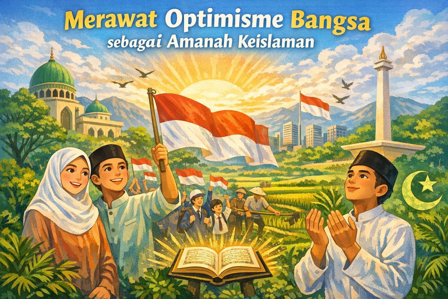 Merawat Optimisme Bangsa sebagai Amanah Keislaman