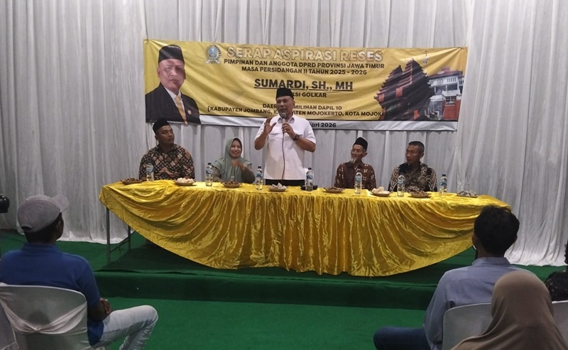 Reses di Kampung Bibit Wadani Ngoro Jombang, Sumardi Golkar: Potensi Ini Luar Biasa