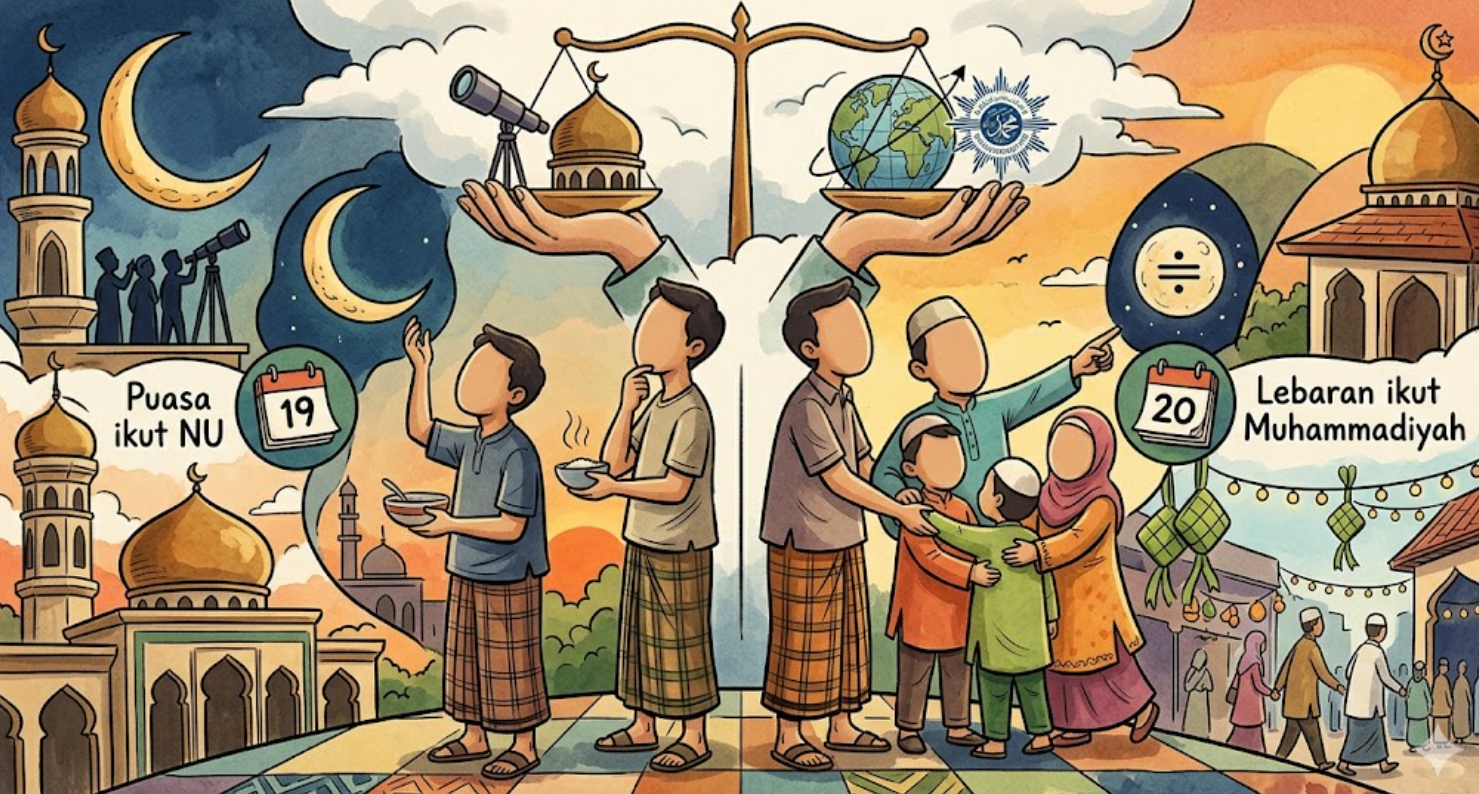 Apakah Boleh Puasa Ikut NU tapi Lebaran Ikut Muhammadiyah?