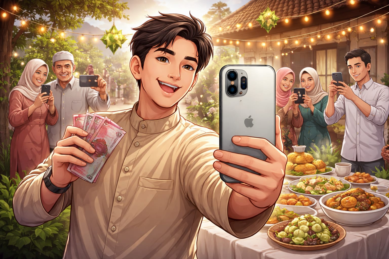 Sewa iPhone, demi Validasi di Hari yang Fitri
