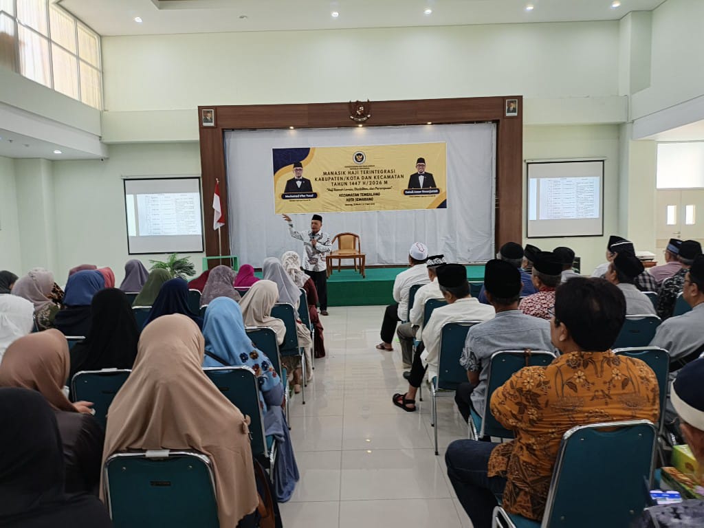 Manasik Haji Terintegrasi di Tembalang Semarang, 210 Calon Jemaah Ikuti Pembekalan