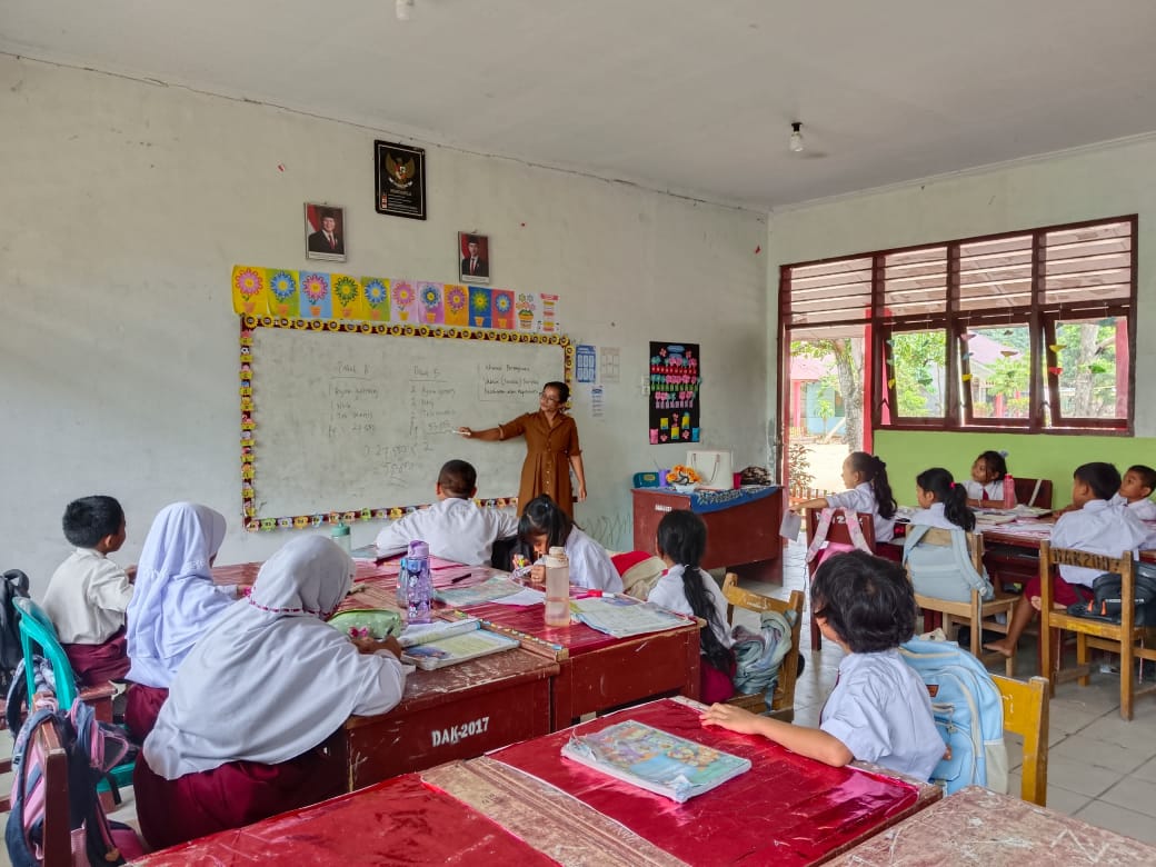 Sempat Belajar di Tenda, Kini Sekolah Sudah Normal