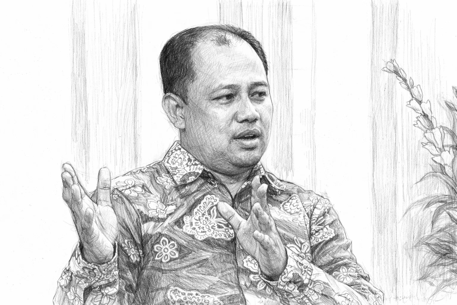 Dekan FISIPOL UMY, Prof Dr phil Ridho Al-Hamdi MA. (Ilustrasi diolah menggunakan SORA)