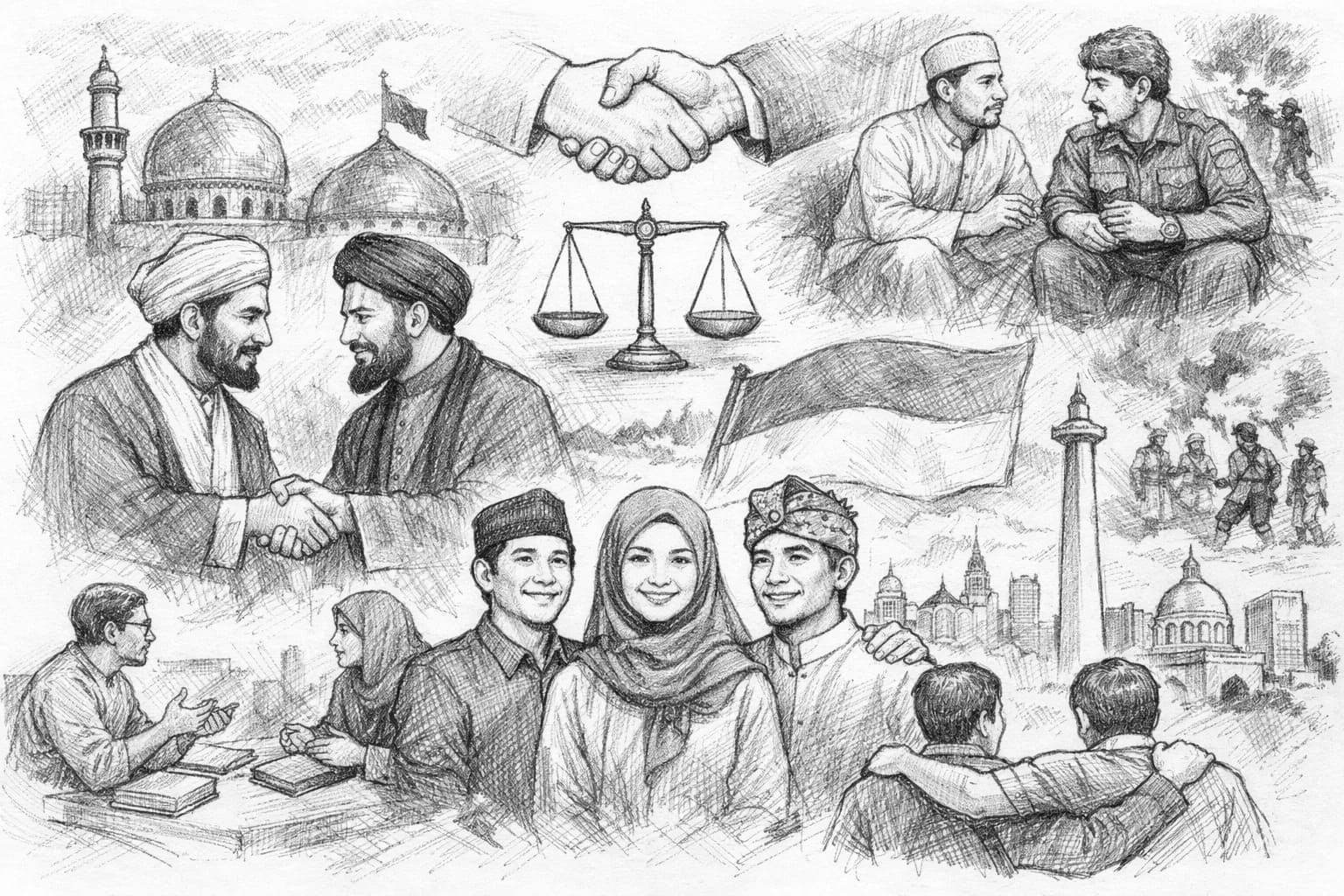 Tidak Semua Sama: Meneguhkan Islam Wasathiyah dalam Bingkai Kebangsaan
