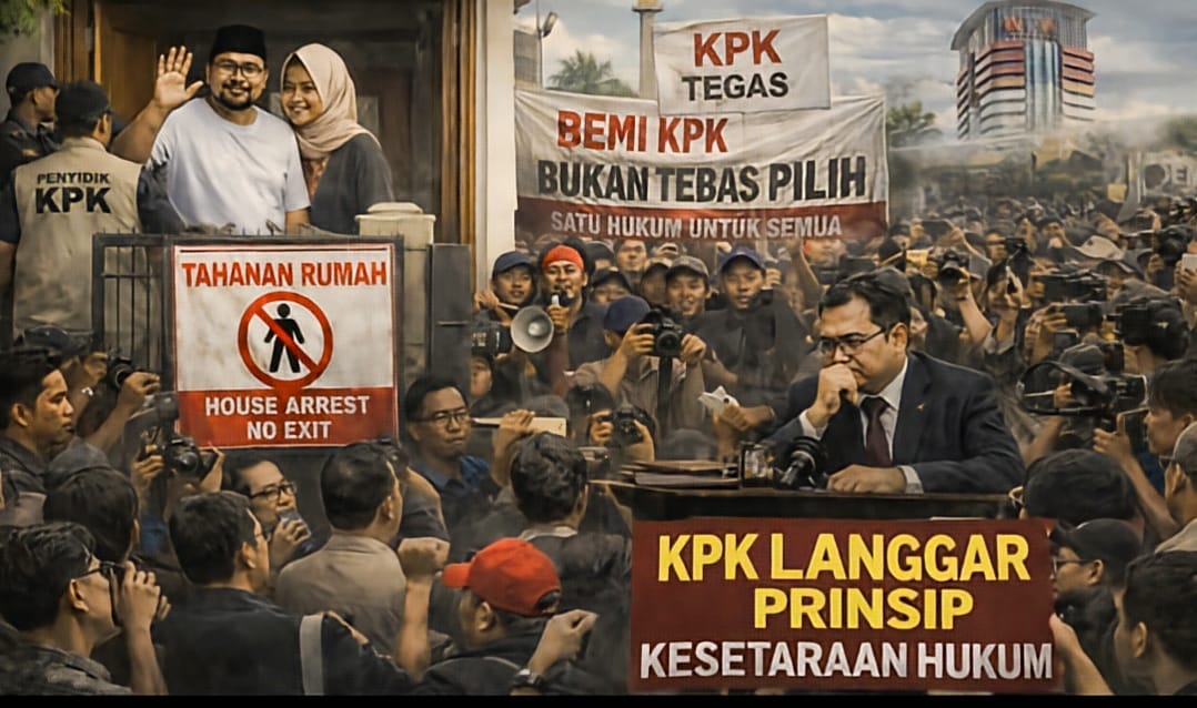 Di Balik Status Tahanan Rumah Yaqut: Diskresi KPK, Celah Hukum, dan Ujian Kesetaraan di Kasus Dugaan Korupsi Kuota Haji