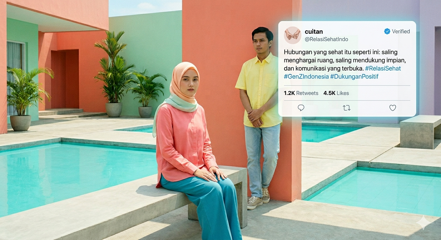 Bukan Soal Posting Mesra, Ini Makna Relasi Sehat Sebenarnya