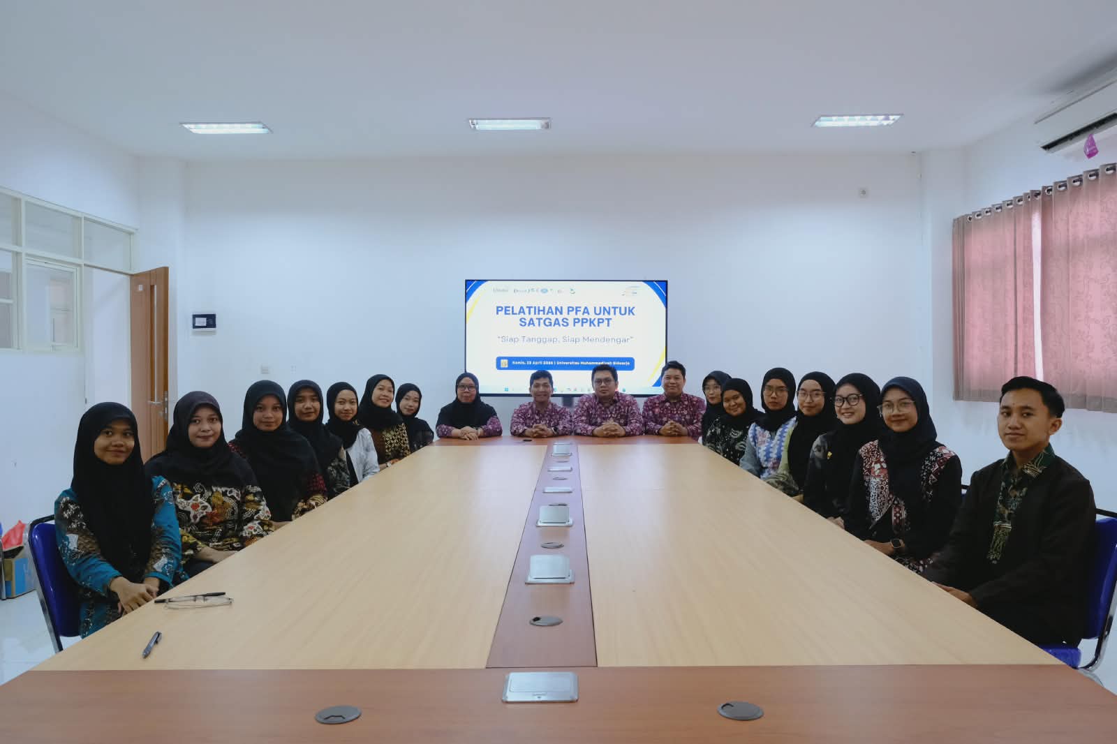 Satgas PPKPT Umsida. (Foto: Dok. Panitia)