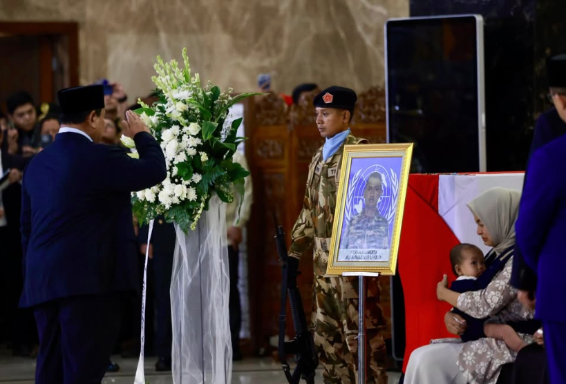 3 TNI Gugur di Lebanon Dimakamkan, RI Desak Evaluasi UNIFIL