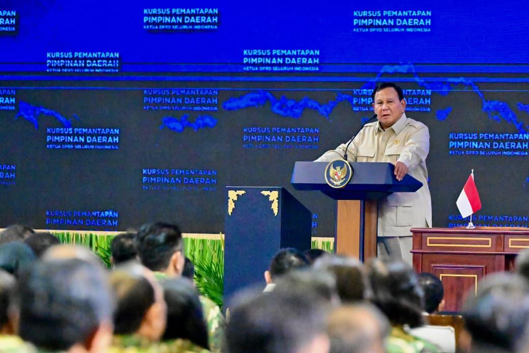 Ketua DPRD Se-Indonesia Digembleng 5 Hari di Akmil Magelang, Prabowo: Penentu Arah Daerah