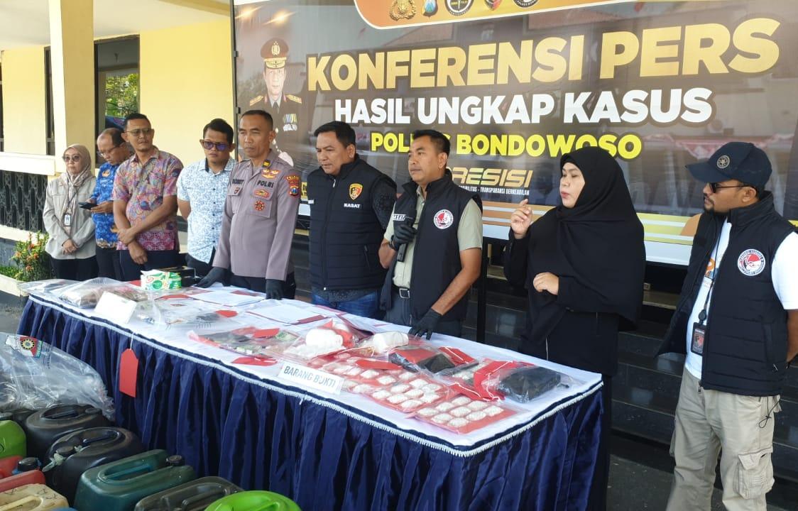 Polres Bondowoso Tetapkan Dua Tersangka Penyalahgunaan BBM