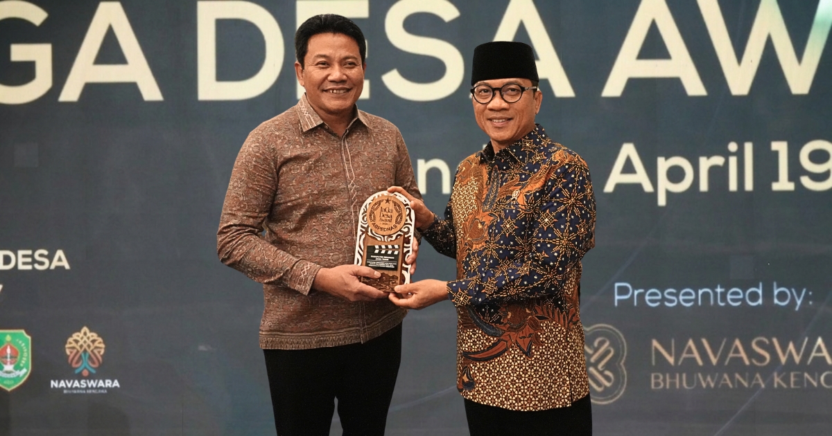 Sidoarjo Raih Penghargaan di Jaga Desa Award 2026, Bupati Subandi Tegaskan Komitmen Tata Kelola Transparan