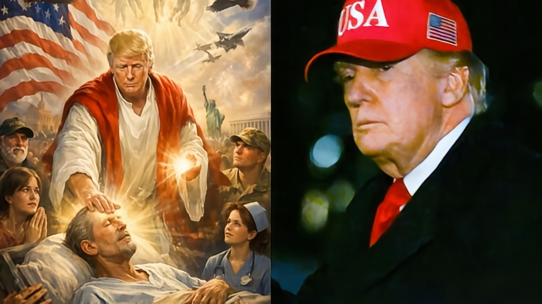 Tuai Kecaman Dunia, Trump Unggah Diri Bak Yesus untuk Serang Paus Leo XI