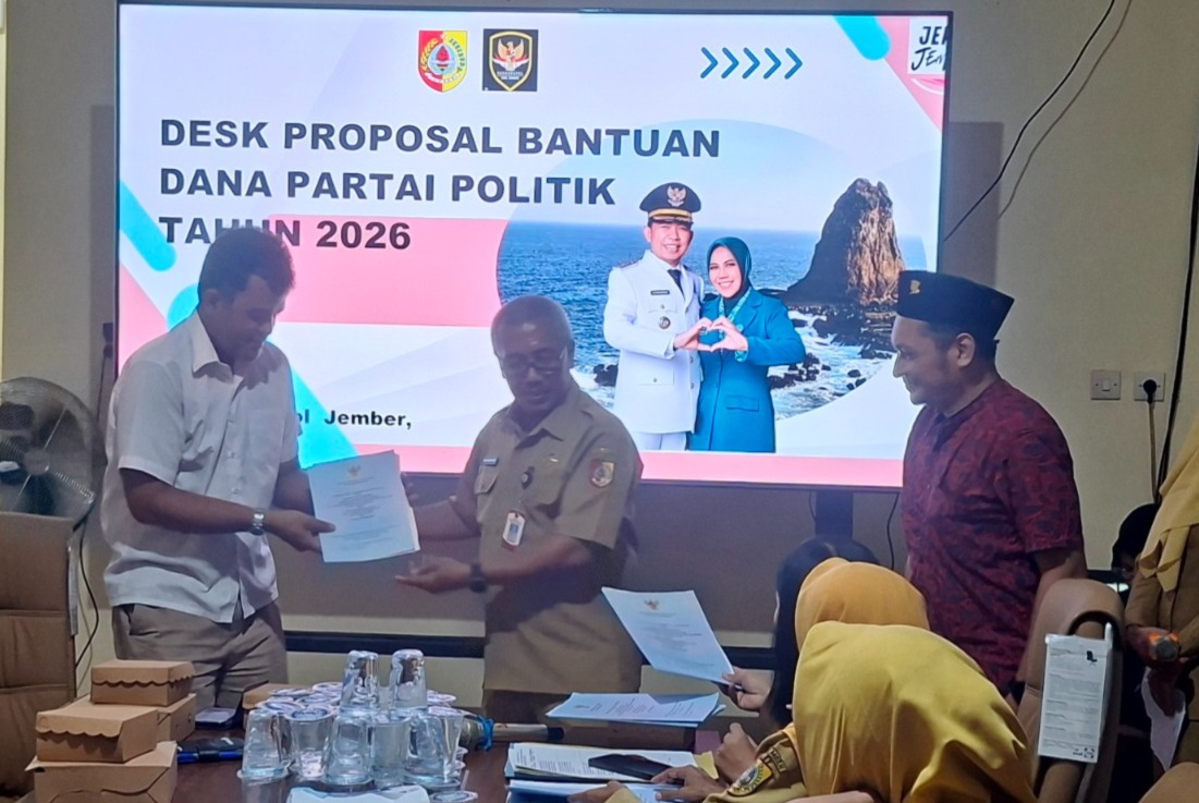 Diikuti 8 Parpol, Bakesbangpol Jember Verifikasi Proposal Banpol 2026: Tekankan Akuntabilitas