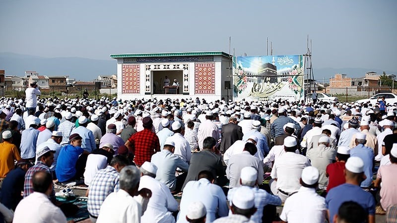 Suasana Salat Iduladha di Iran pada tahun 1444 Hijriah/2023 Masehi lalu. (Foto: Pars Today)
