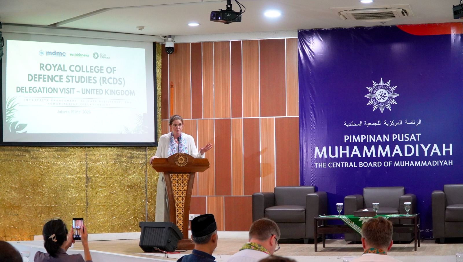 Muhammadiyah dan RCDS Inggris Bahas Krisis Iklim, Perdamaian Dunia, dan Kolaborasi Kemanusiaan