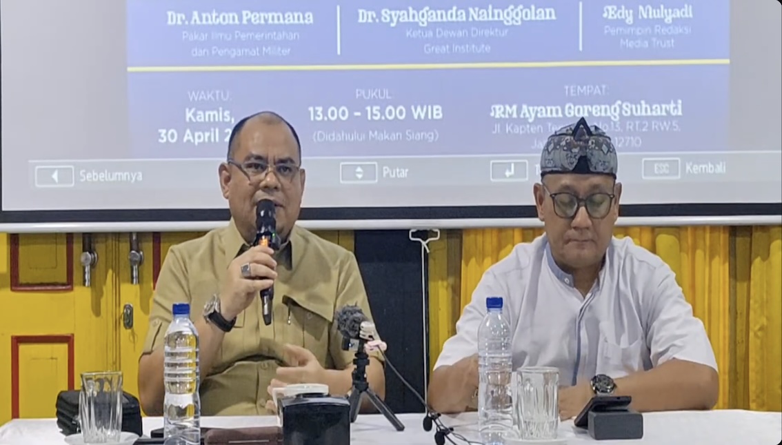 Anton Permana: 10 Tahun Rezim Jokowi Merusak Indonesia, Ke Mana Pejuang HAM dan Demokrasi?