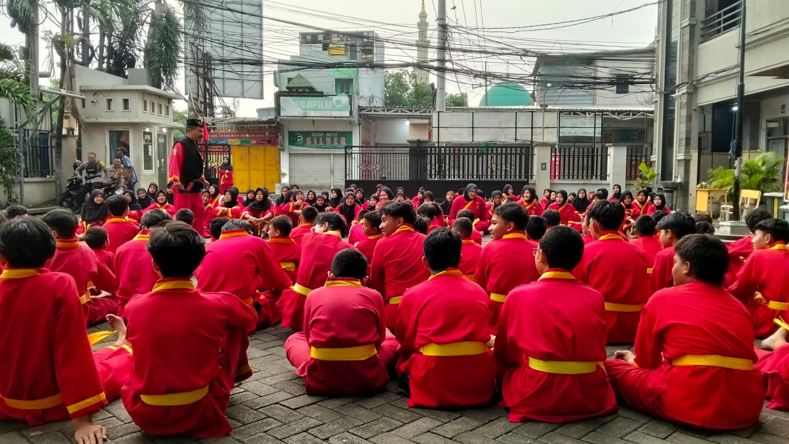 Ratusan Peserta Ikuti Ujian Kenaikan Tingkat Tahap 1 Tahun 2026 Tapak Suci Kota Surabaya