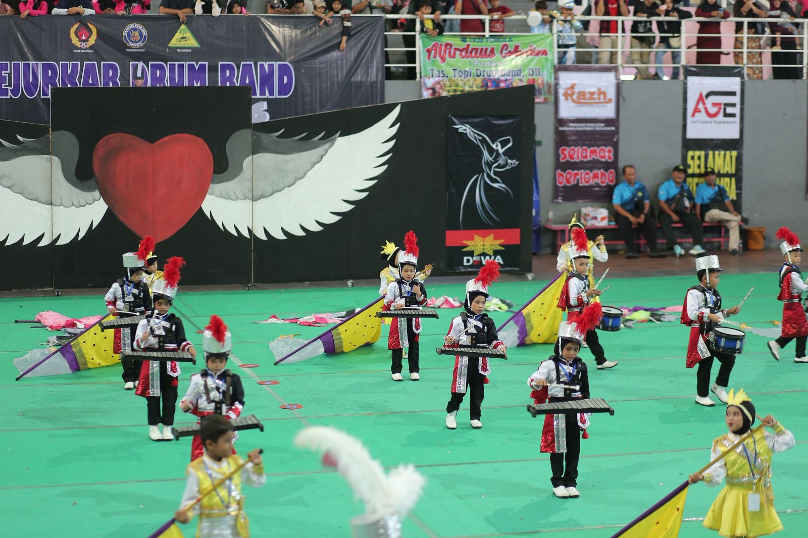 ABABE Marching Band Borong 7 Piala di Kejurkab Drum Band dan SMOT 2026 Sidoarjo
