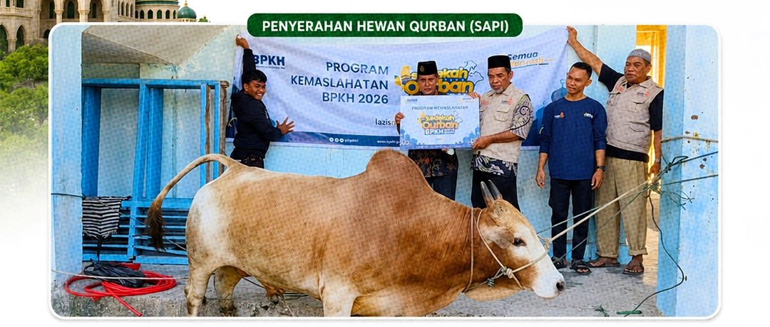 Penyerahan sapi kurban ke PDM Sibolga, Sumatra Utara. (Foto: Dok. Panitia)