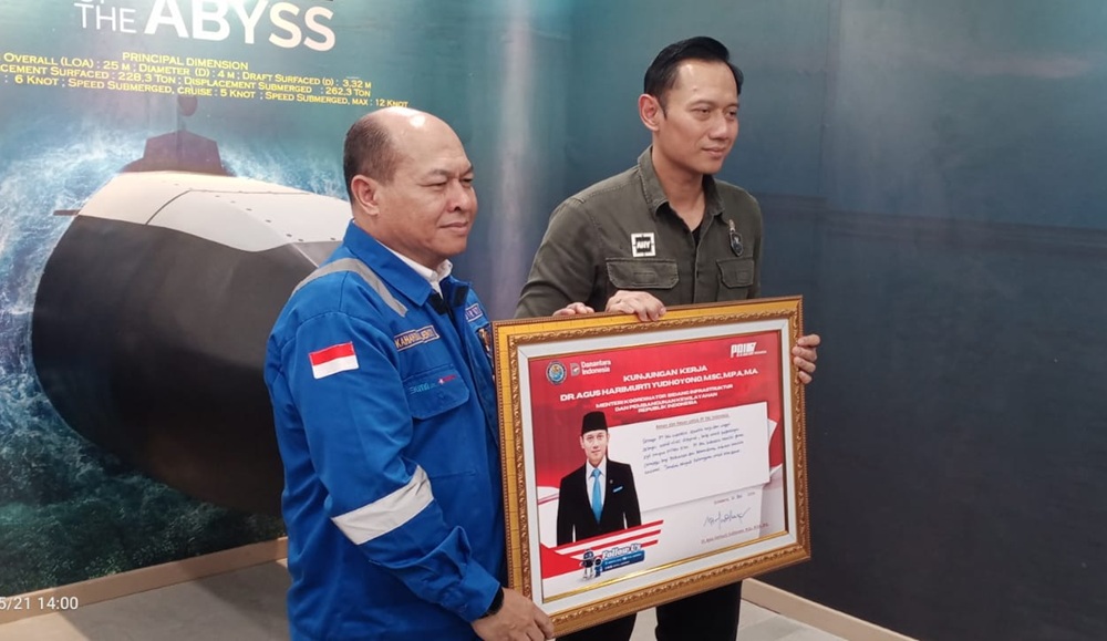 AHY Apresiasi Transformasi PT PAL, Dorong Kemandirian Industri Maritim Nasional