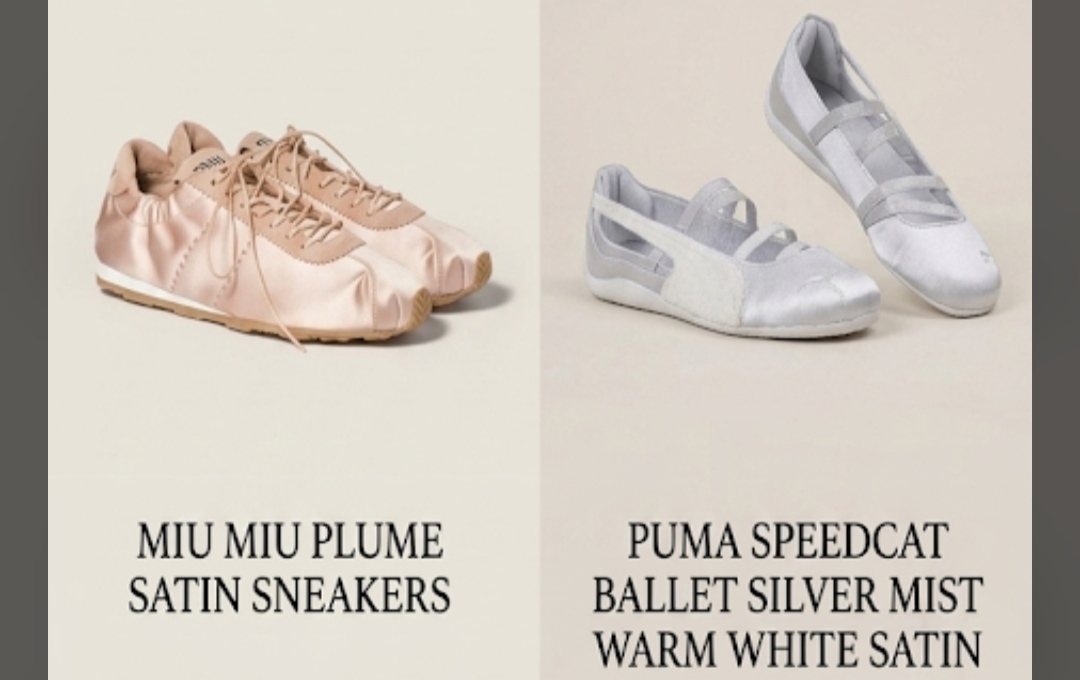 sneaker satin