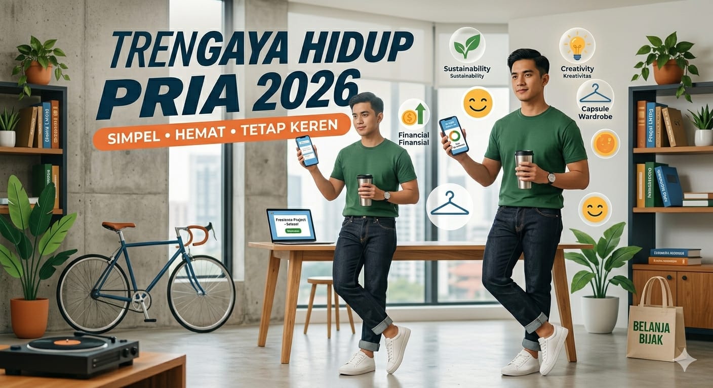 Tren Gaya Hidup Pria 2026: Simpel, Hemat, tapi Tetap Keren