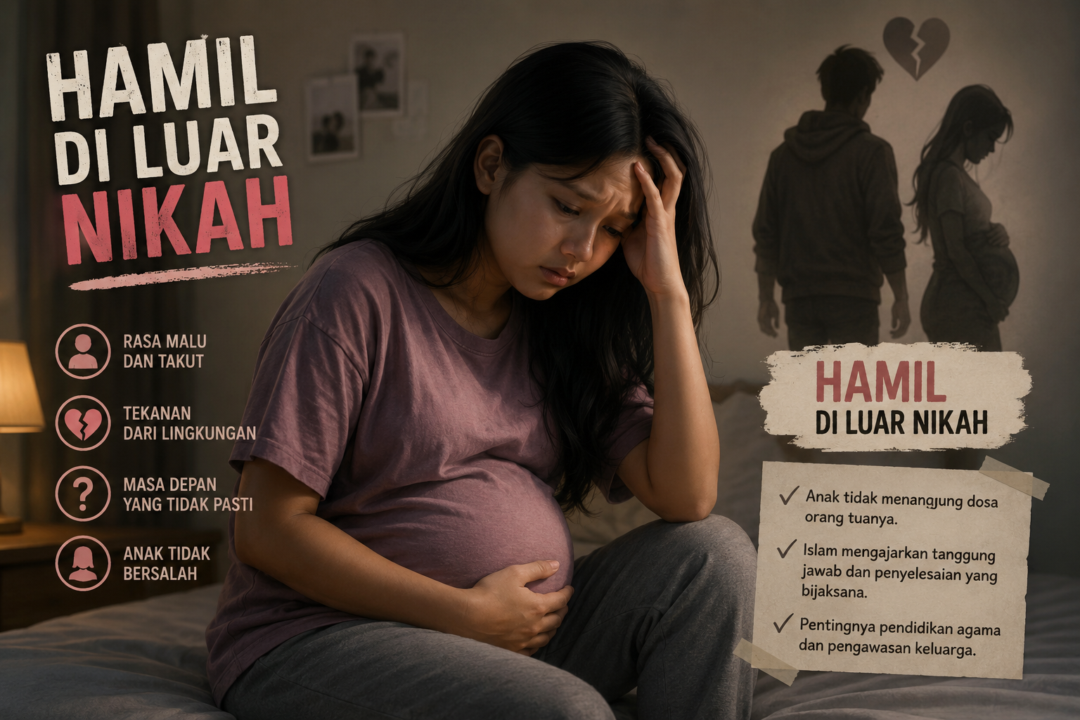Hamil di Luar Nikah, Begini Hukum Menikahi Perempuan Hamil Menurut Muhammadiyah
