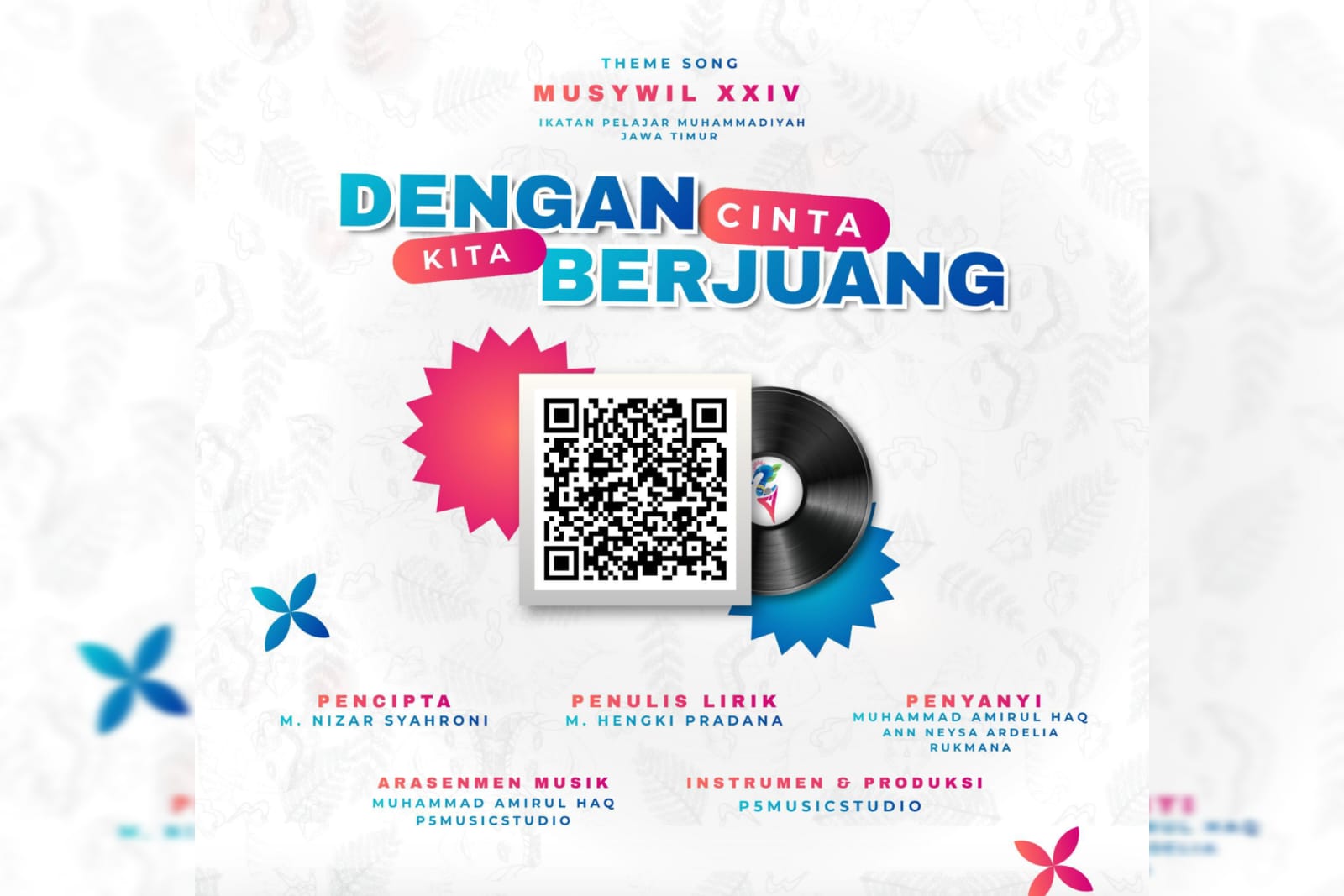 Lirik Lagu Dengan Cinta Kita Berjuang, Theme Song Musywil XXIV PW IPM Jatim